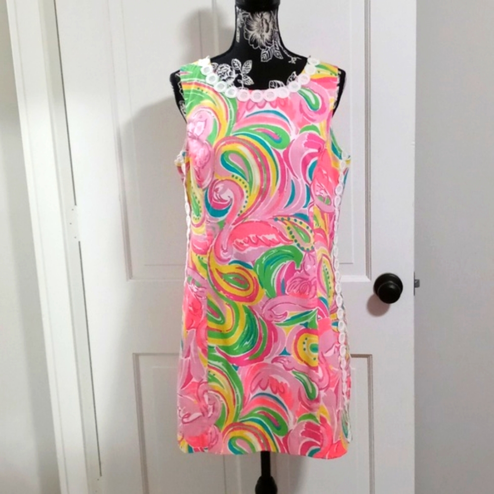 🦩VERY HTF Lilly Pulitzer🦩 - Mila Shift Dress